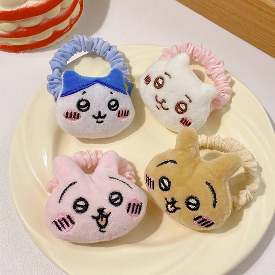 まんまるころん　うさぎヘアゴム まんまるころんうさぎヘアゴム